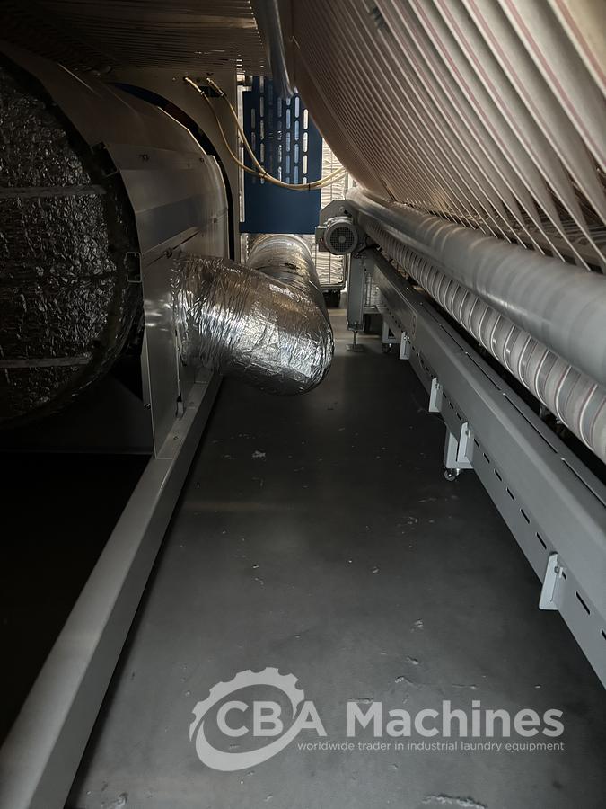 Used 2021 Jensen Ironing Line 2x1200x3500mm GAS - Logic Plus - Kalor - Classic - 4x Concorde