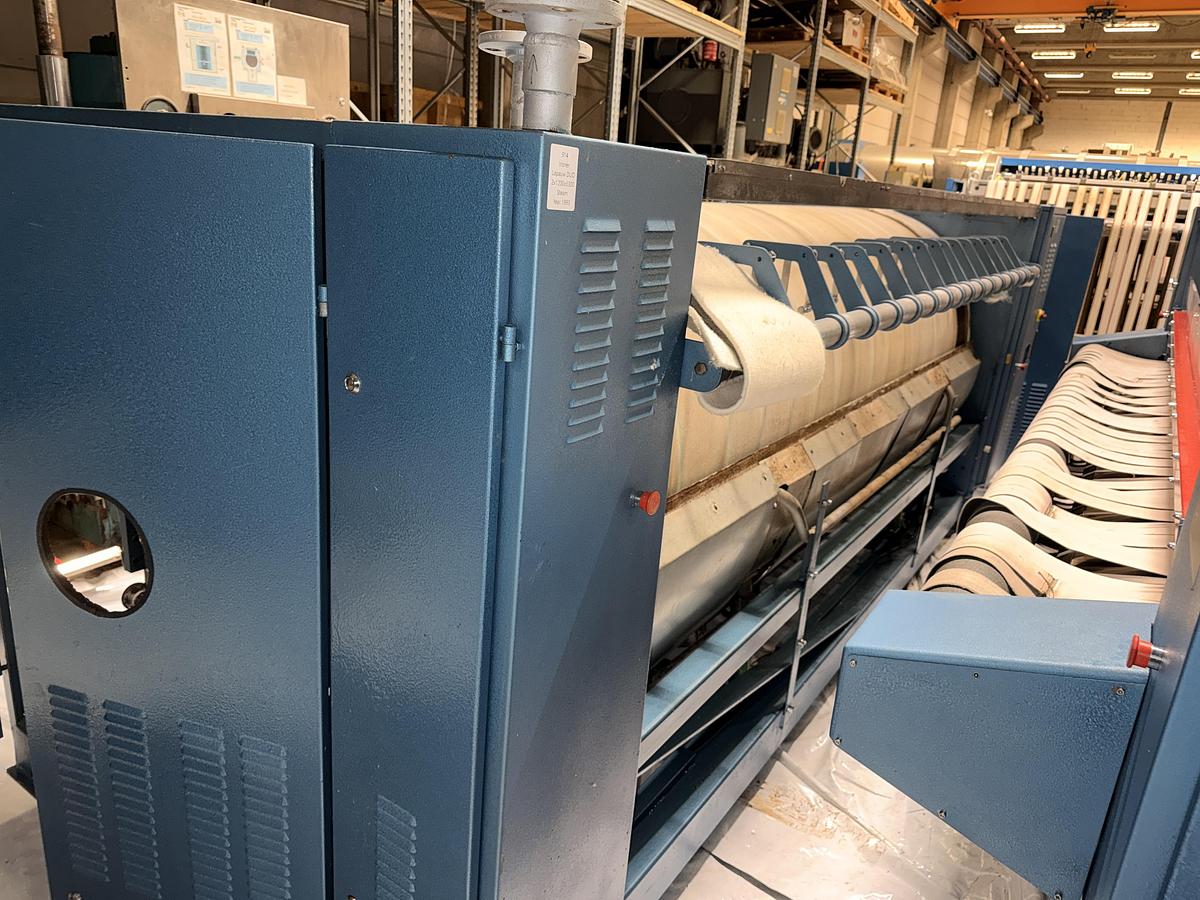 Used 1993 Ironer Lapauw DUO 2x1200x3300 Steam (914)