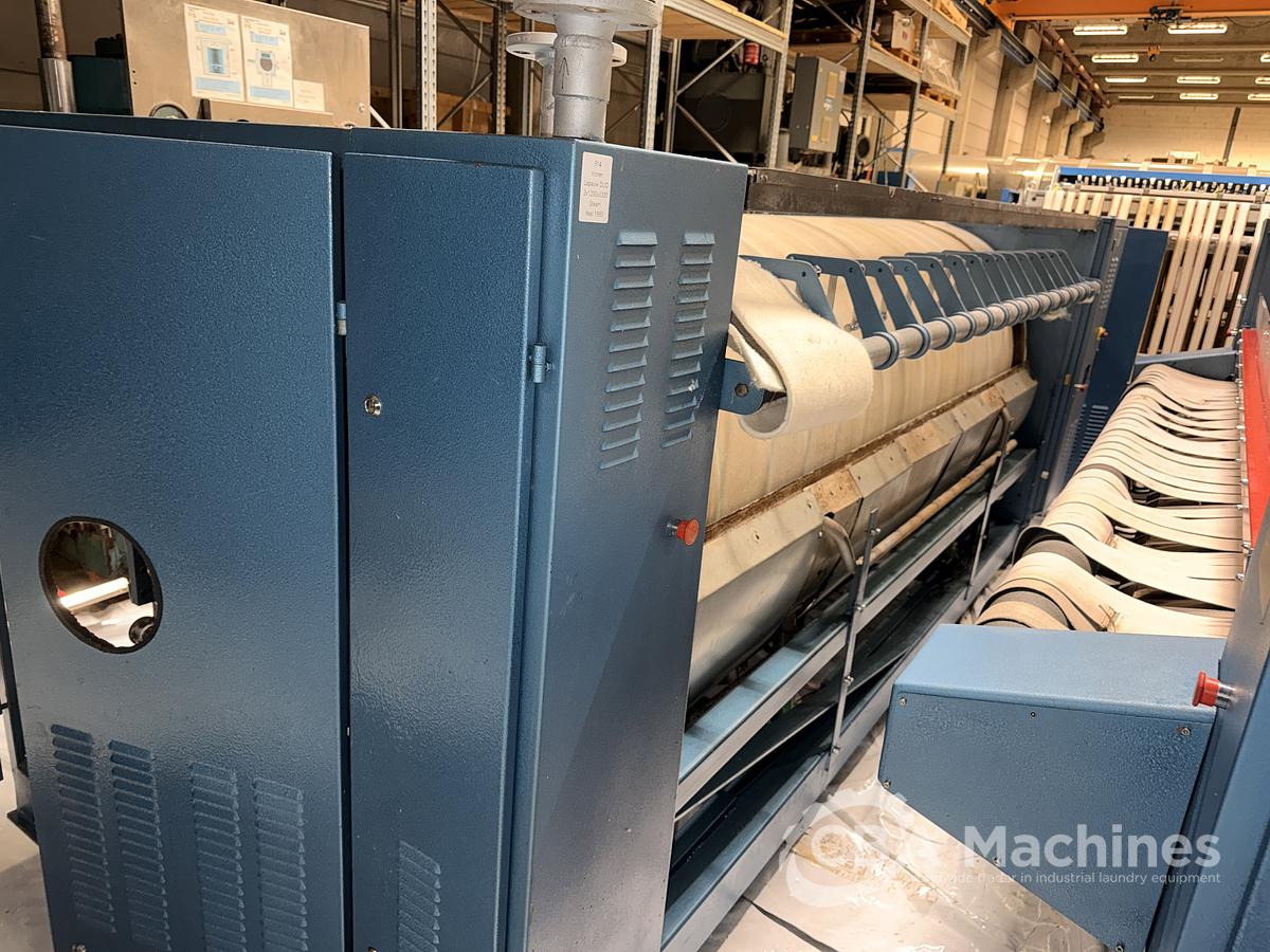 Used 1993 Ironer Lapauw DUO 2x1200x3300 Steam (914)