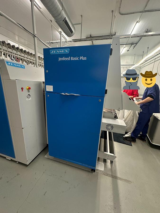 Used 2019 Jensen Small Piece Ironing Line (867-868-869)