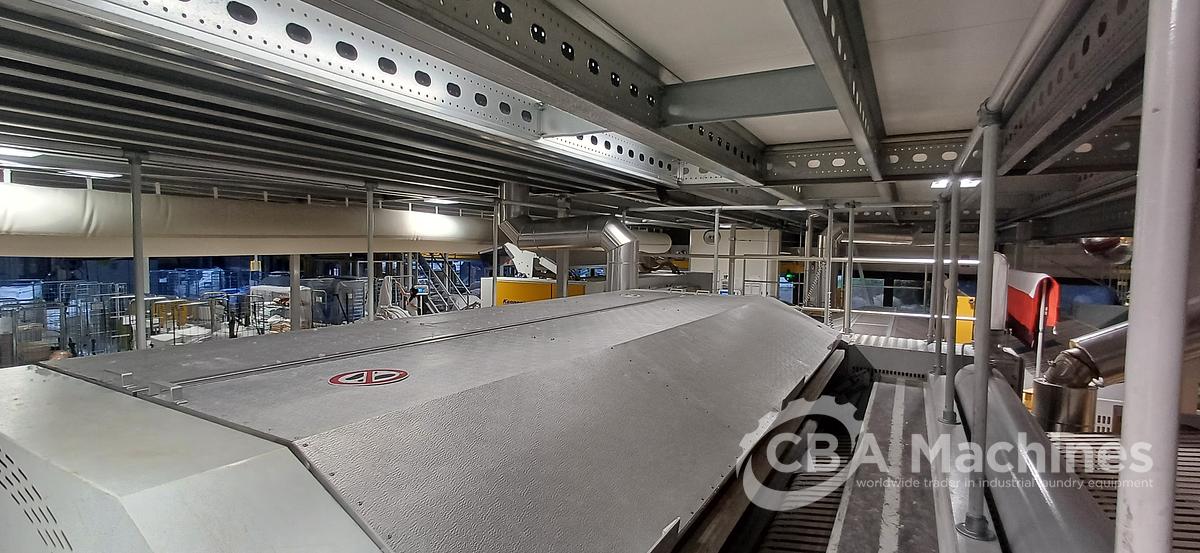 Used 2008 Jensen GAS Ironing Line 1 roll 2000x3500mm