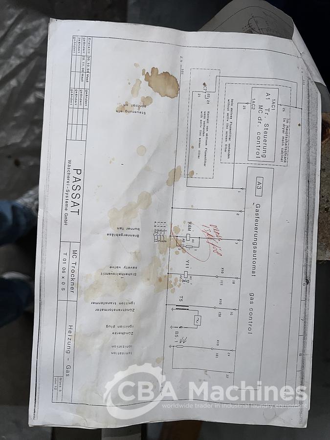 Used 1997 Dryer Passat 258.50 G-WU - 50kg ( 330 )