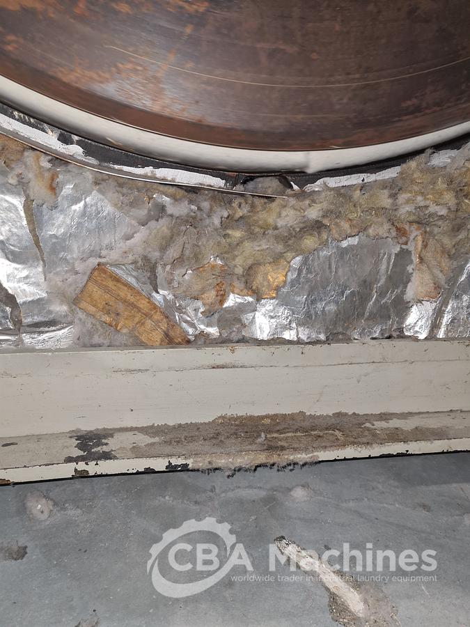 Used Ironing line Kannegiesser 2 roll 1200 x 3000mm steam year 2005/1997