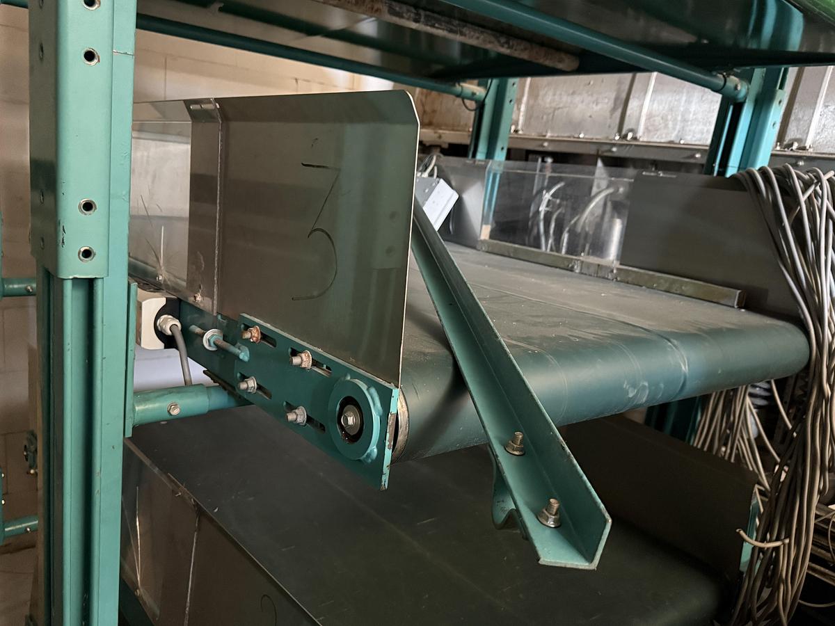 Used Lavatec Waiting conveyor 4 stages