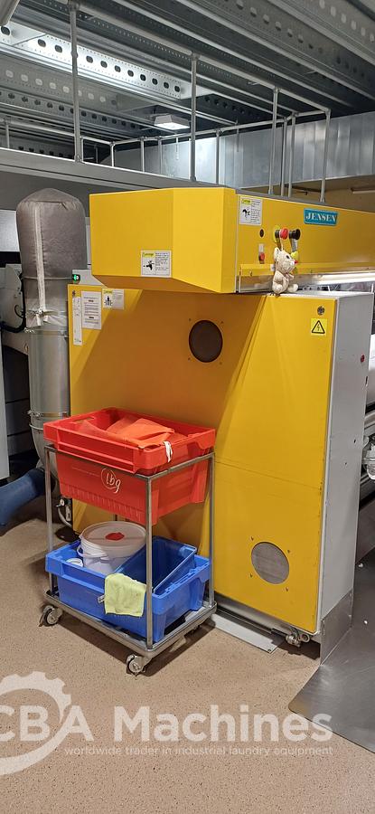 Used 2008 Jensen GAS Ironing Line 1 roll 2000x3500mm