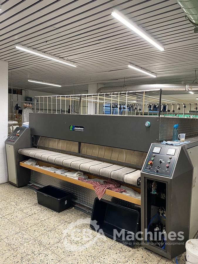 Used 1991 Ironer Transferron 2 roll 1200 x 3000mm