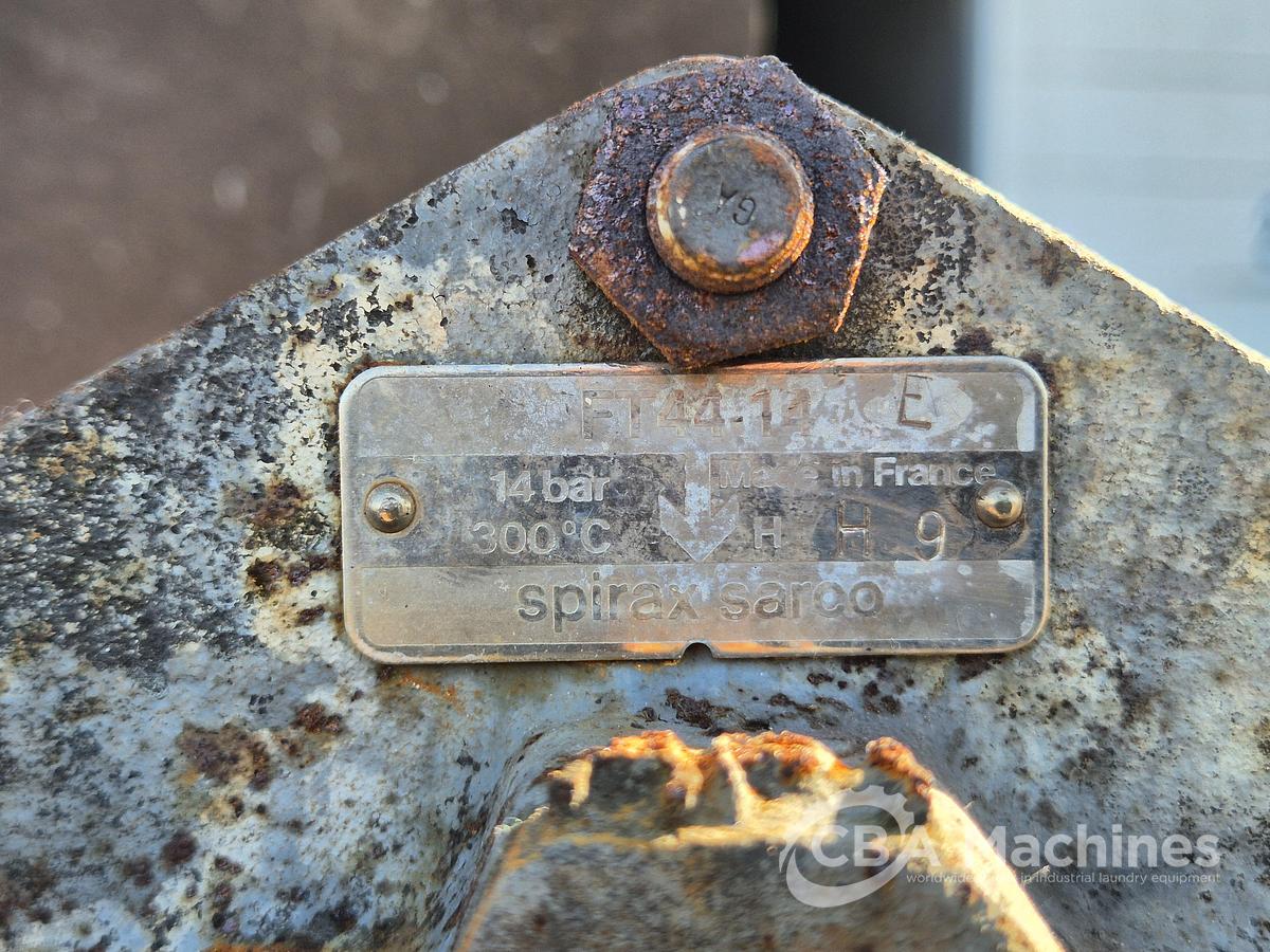 Used 1999 Dryer Lavatec TT733 D Steam 50kg with legs 175cm (854)