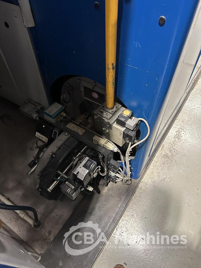 Used 2014 Ironing Line Gas Toto SONIC-ED4-35 + Lapauw 1 roll x 1600mm x 3300mm + Vega fold (1079-1080-1081)