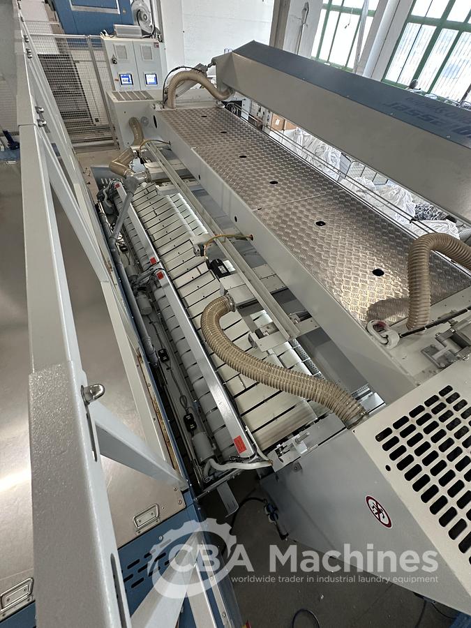 Used 2020 Ironing Line Kannegiesser 2 roll 1200x3500mm GAS - EMQ Synchro + HPM-II GAS + SFM.II 1-2-4 lanes