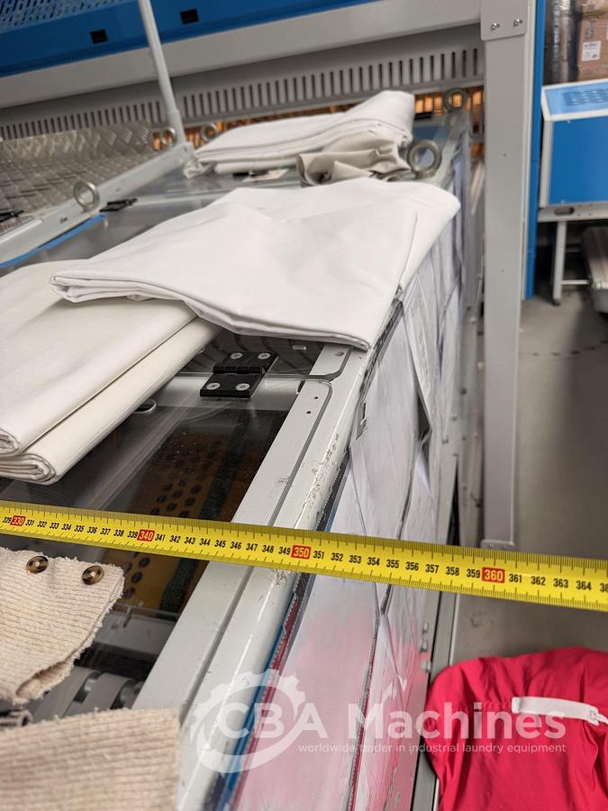 Used 2021 Jensen Ironing Line 2x1200x3500mm GAS - Logic Plus - Kalor - Classic - 4x Concorde