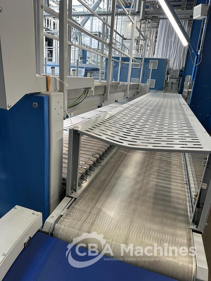 Used 2022 Ironing line Jensen Basic Plus (1029) + EXP 2000 (1030) + Magic (1031) + Napkin Bottom Up (1032)