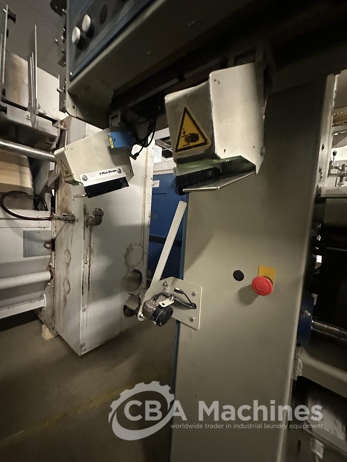 Used 2011 / 2005 Kannegiesser Ironing Line GAS 1x2000x3500mm: EMD - HPMG- RFM
