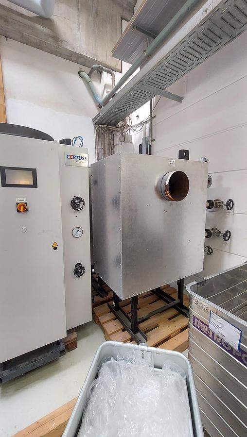 Used 2017 Certuss 2x Steam Generator 600kg/h