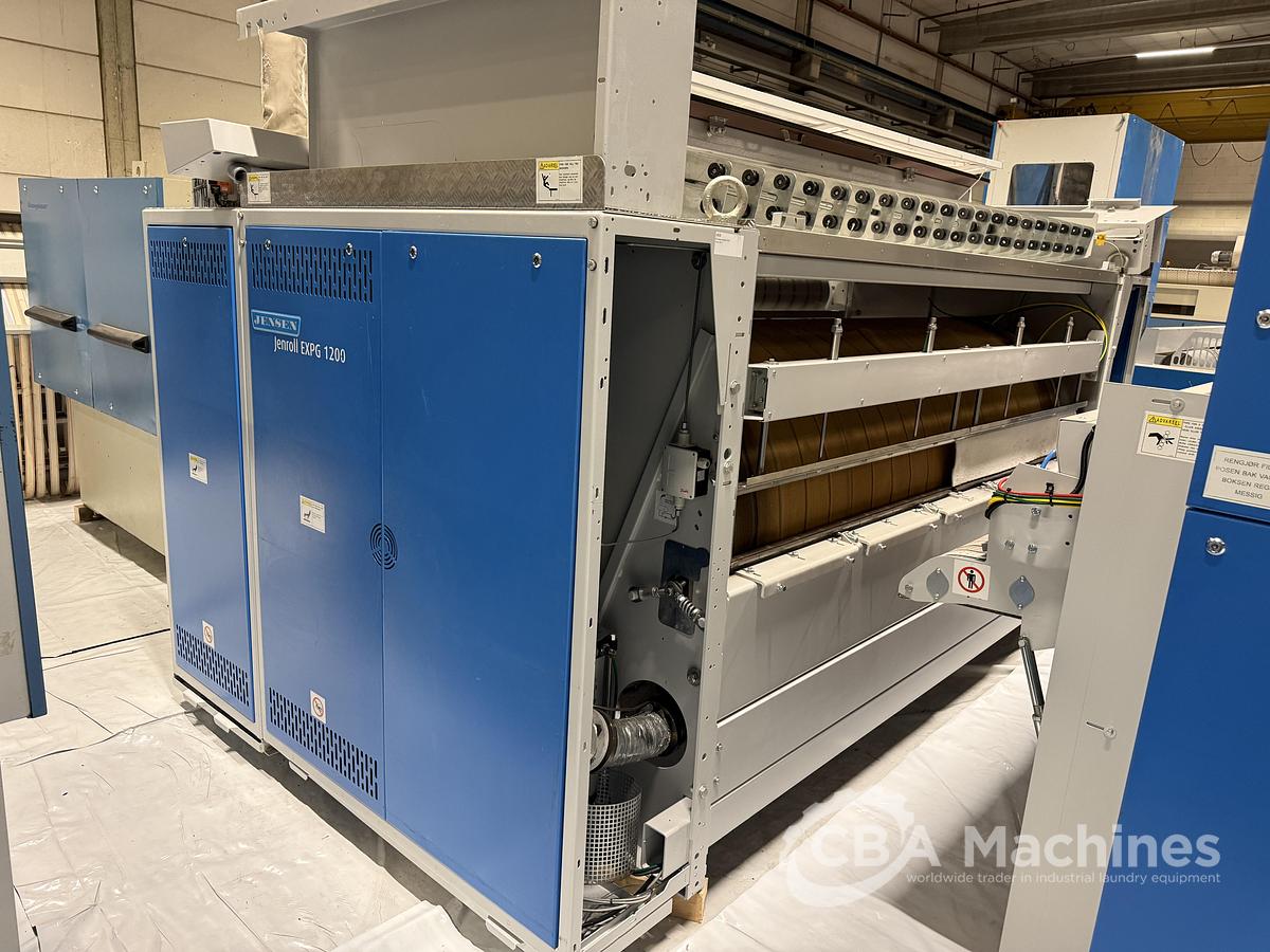 Used 2019 Jensen Small Piece Ironing Line (867-868-869)