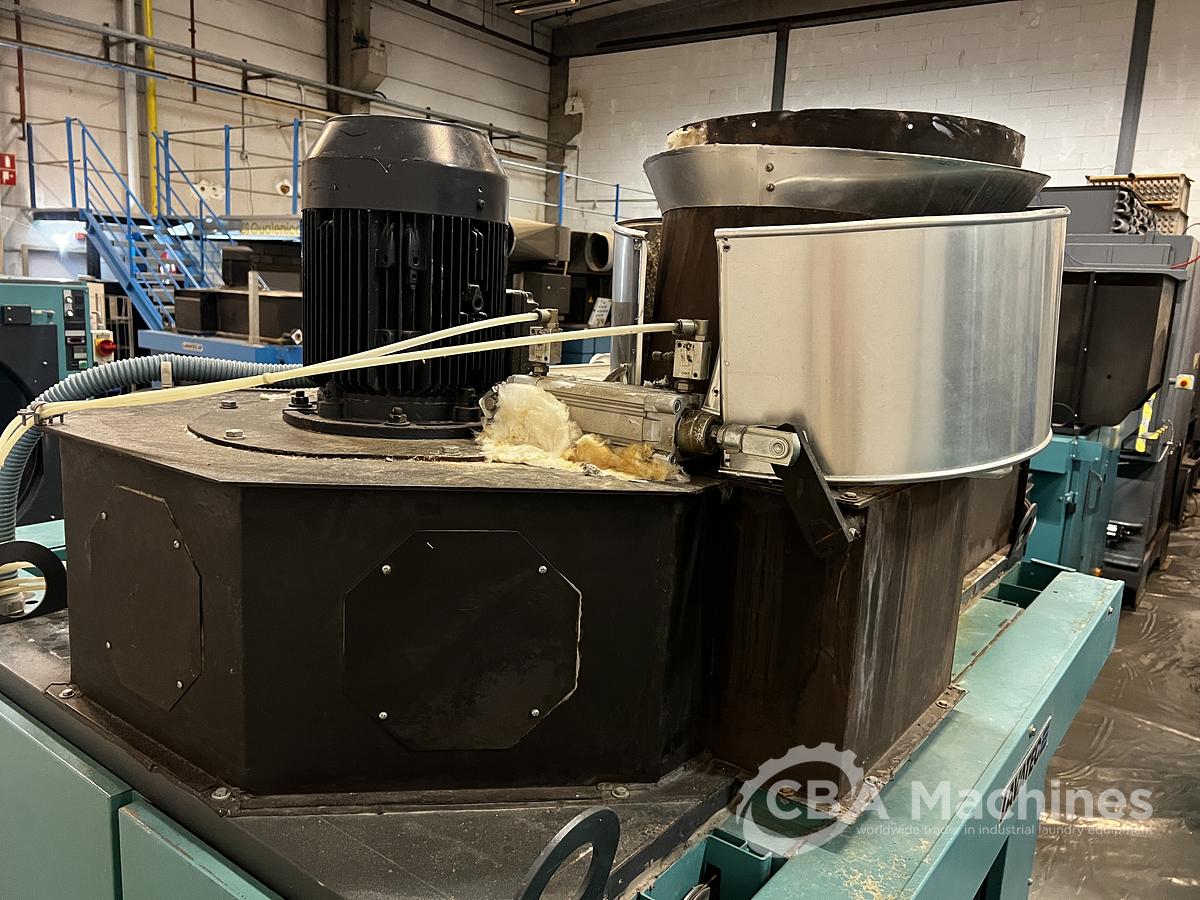 Used 1999 Dryer Lavatec TT733 D Steam 50kg with legs 175cm (853)