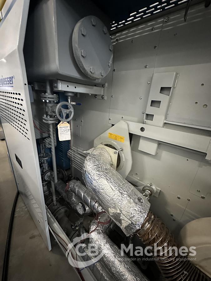 Used 2020 Ironing Line Kannegiesser 2 roll 1200x3500mm GAS - EMQ Synchro + HPM-II GAS + SFM.II 1-2-4 lanes