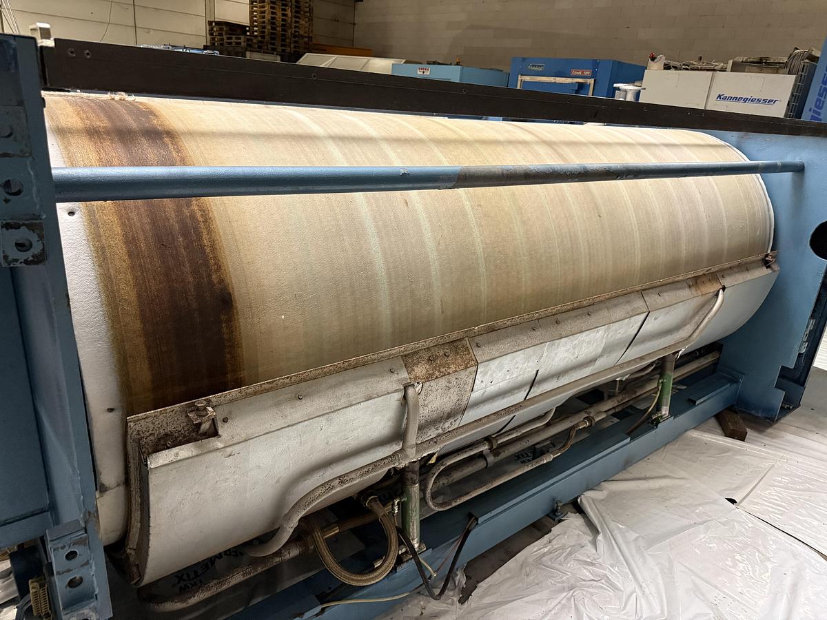 Used 1993 Ironer Lapauw DUO 2x1200x3300 Steam (914)