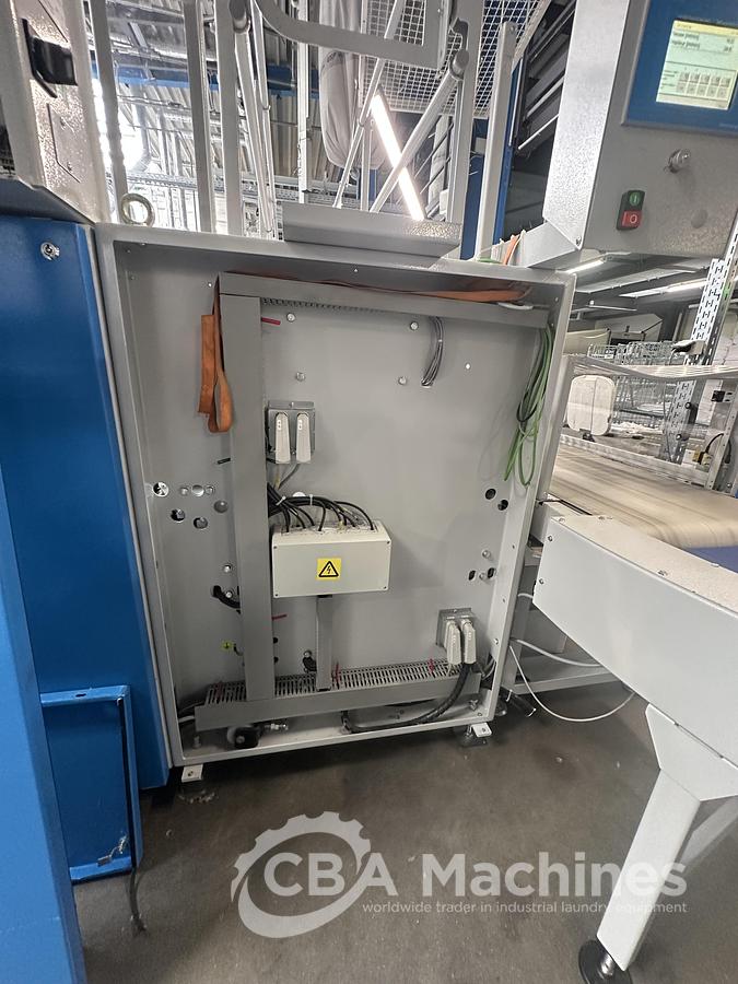 Used 2022 Ironing line Jensen Basic Plus (1029) + EXP 2000 (1030) + Magic (1031) + Napkin Bottom Up (1032)