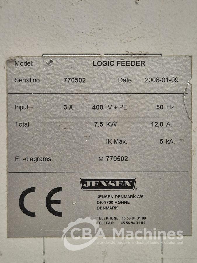 Used 2006 Feeder Jensen Logic 77 - 3500mm 1-2-4 lanes overhauled in 2019 (820)