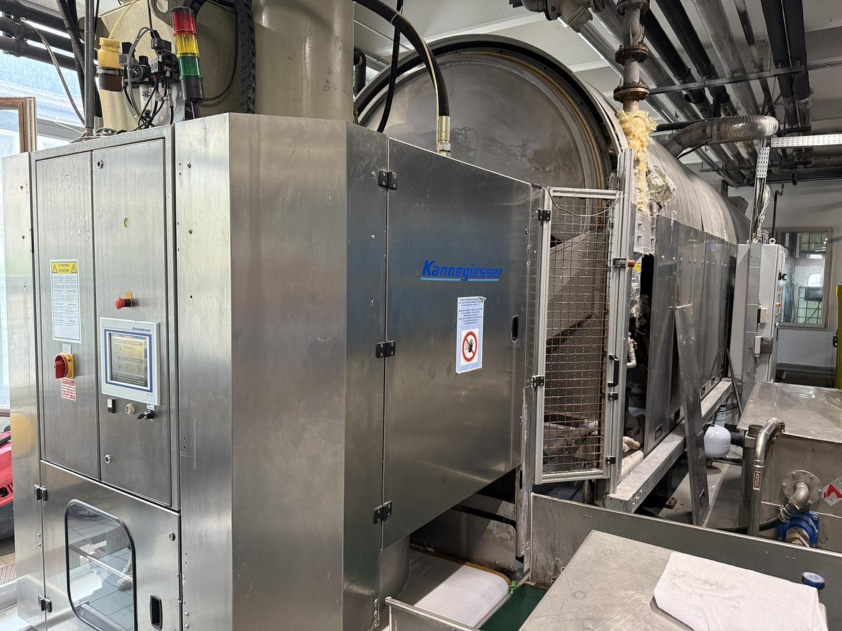 Used 2007 Kannegiesser Press PP 10-50-40 AT-LI