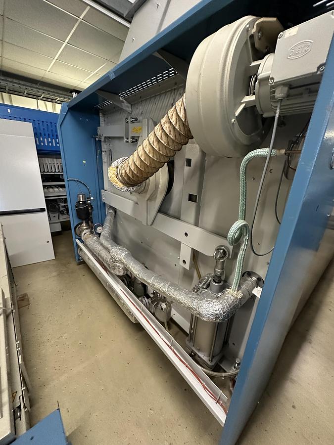 Used 2011 / 2005 Kannegiesser Ironing Line GAS 1x2000x3500mm: EMD - HPMG- RFM