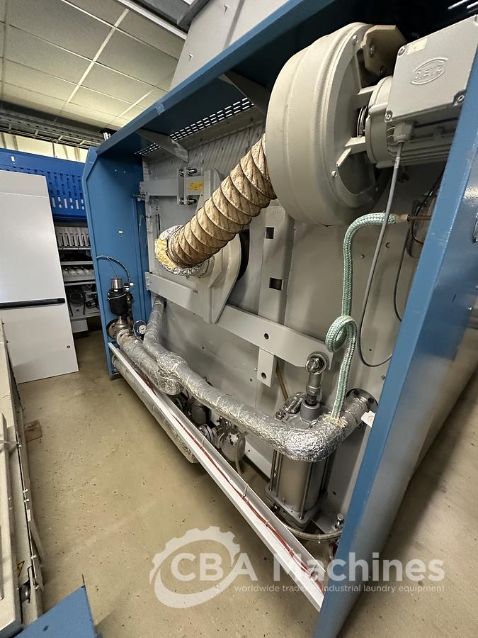 Used 2011 / 2005 Kannegiesser Ironing Line GAS 1x2000x3500mm: EMD - HPMG- RFM