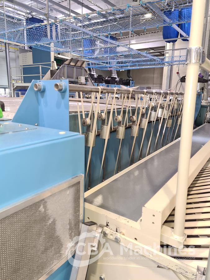 Used 1997 Ironer Kannegiesser HLM 2 roll 1200 x 3000mm (650)