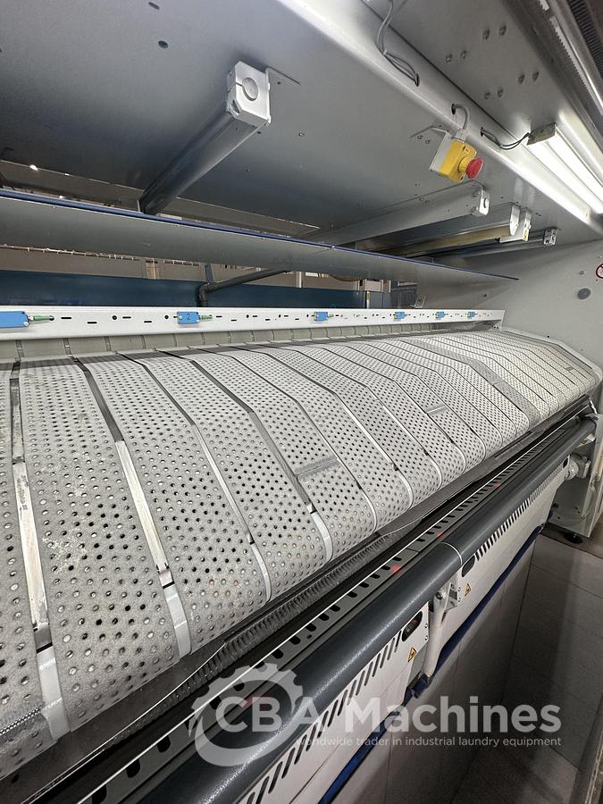 Used 2020 Ironing Line Kannegiesser 2 roll 1200x3500mm GAS - EMQ Synchro + HPM-II GAS + SFM.II 1-2-4 lanes