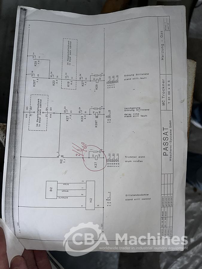 Used 1997 Dryer Passat 258.50 G-WU - 50kg ( 331 )