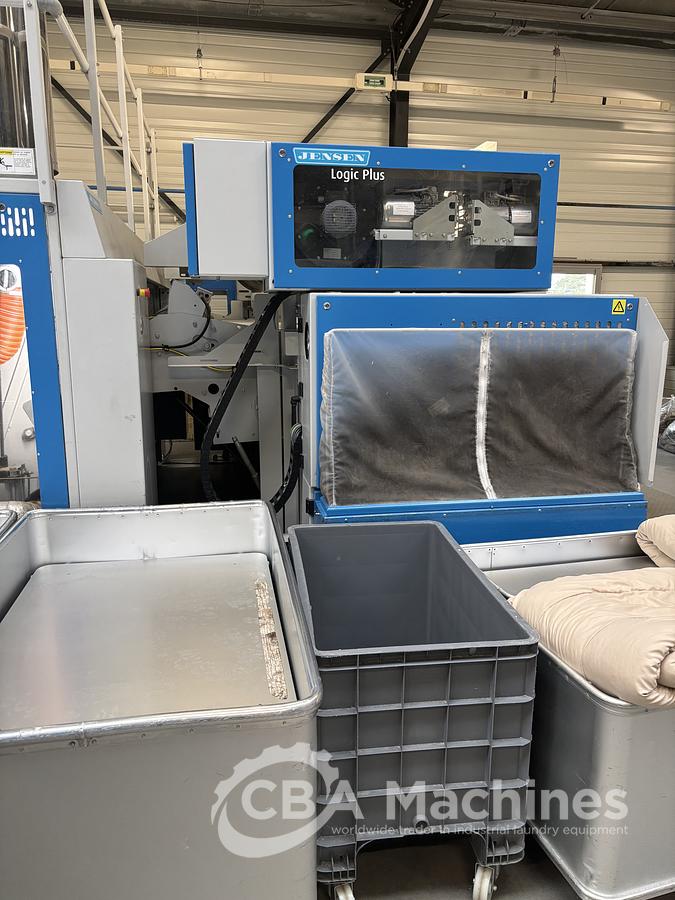 Used 2021 Jensen Ironing Line 2x1200x3500mm GAS - Logic Plus - Kalor - Classic - 4x Concorde
