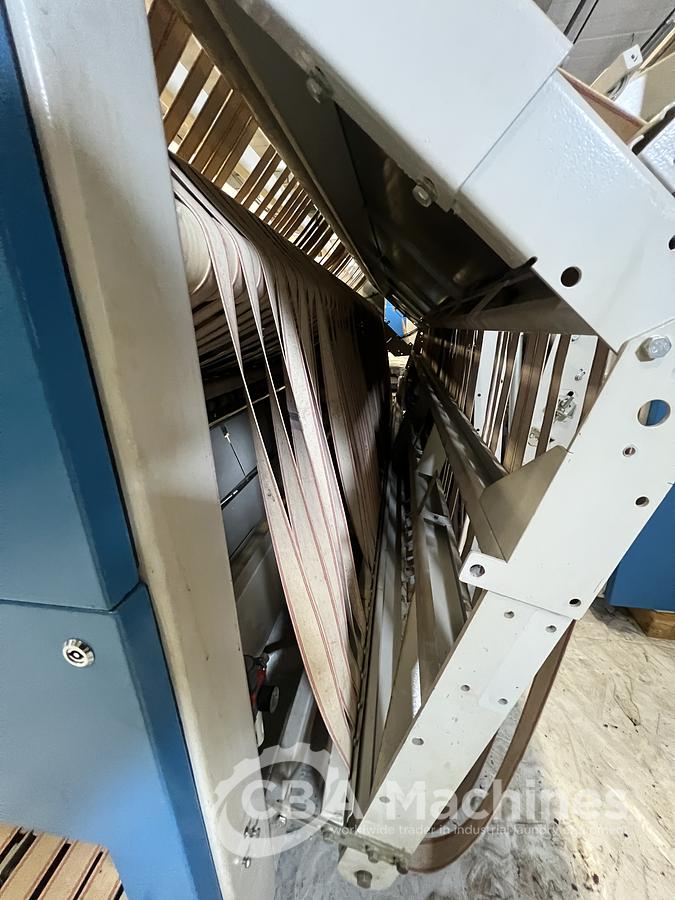 Used 2005 Jensen / Lapauw Ironing Line 2x1200x4000mm Steam for Small Pieces