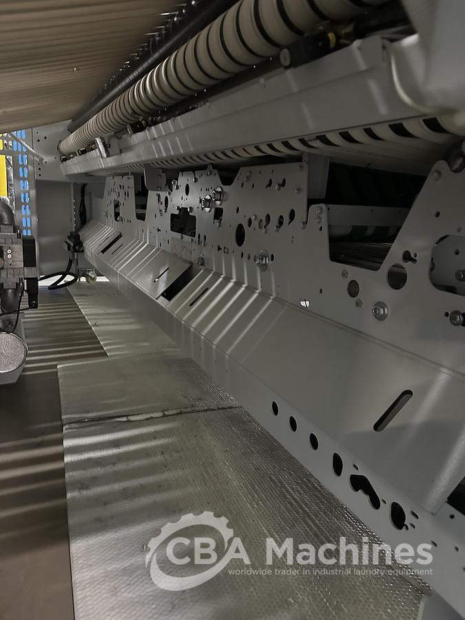 Used 2020 Ironing Line Kannegiesser 2 roll 1200x3500mm GAS - EMQ Synchro + HPM-II GAS + SFM.II 1-2-4 lanes