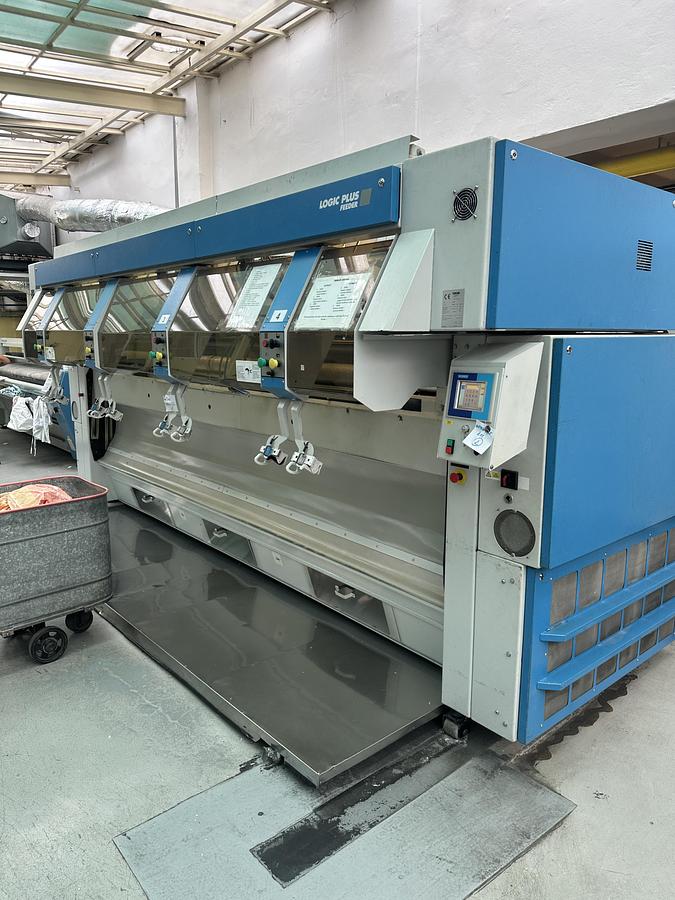 Used 2010 Jensen Ironing Line Logic Plus - Jenroll EXPG 2x1200x3500mm GAS - Classic Folder