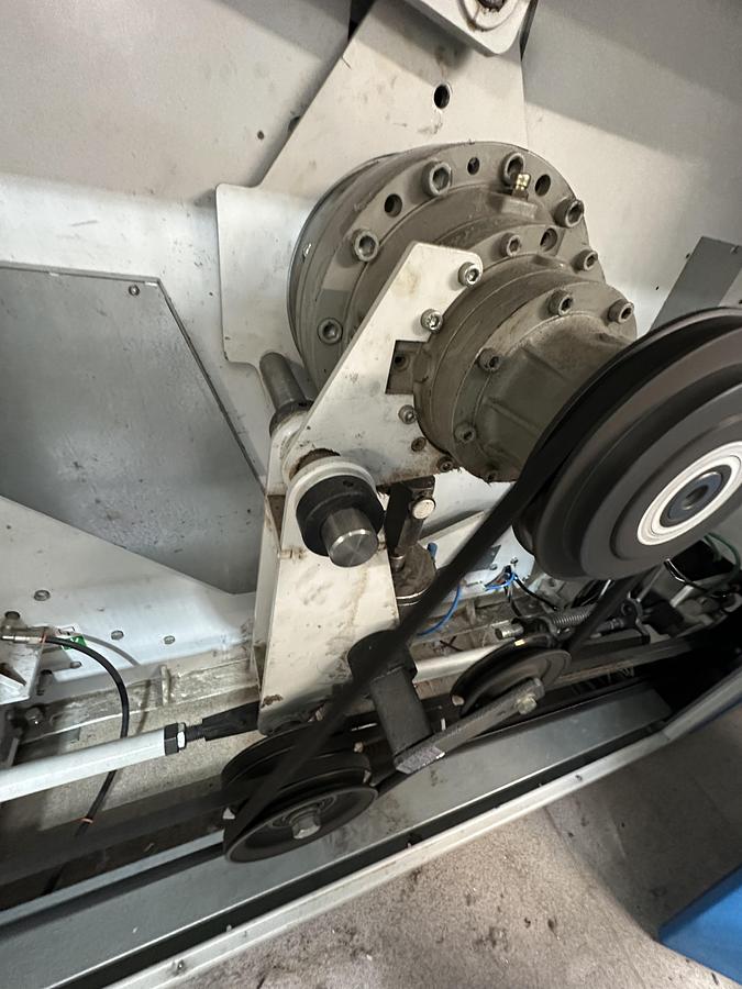 Used 2009 Ironing Line Lapauw 2x1200x3300 GAS + Jensen Classic + MFS Folder (905-906-907)