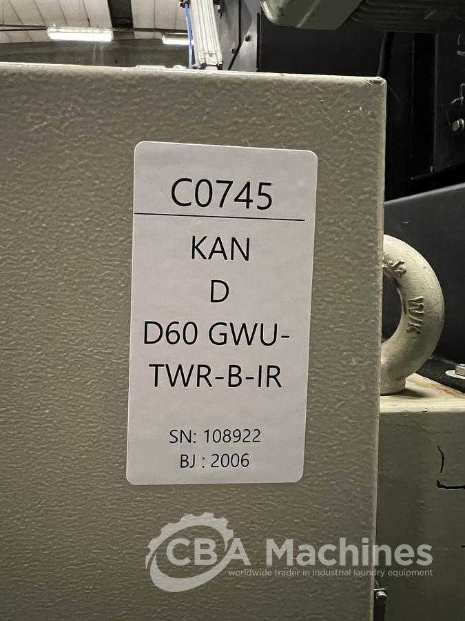 Used 2006 Dryer Kannegiesser D60 GWU-TWL-B-IR (745)