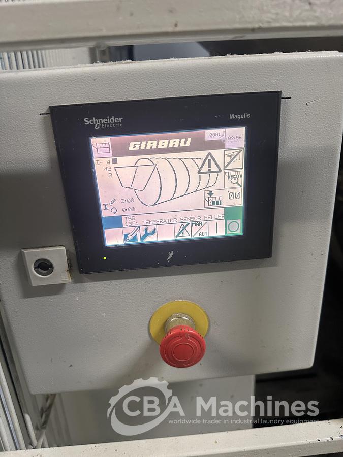 Used 2009 Girbau CBW System 12x50 with press + 100kg dryer