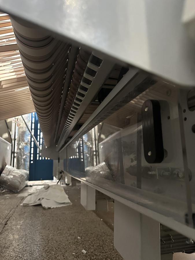 Used 2010 Jensen Ironing Line Logic Plus - Jenroll EXPG 2x1200x3500mm GAS - Classic Folder