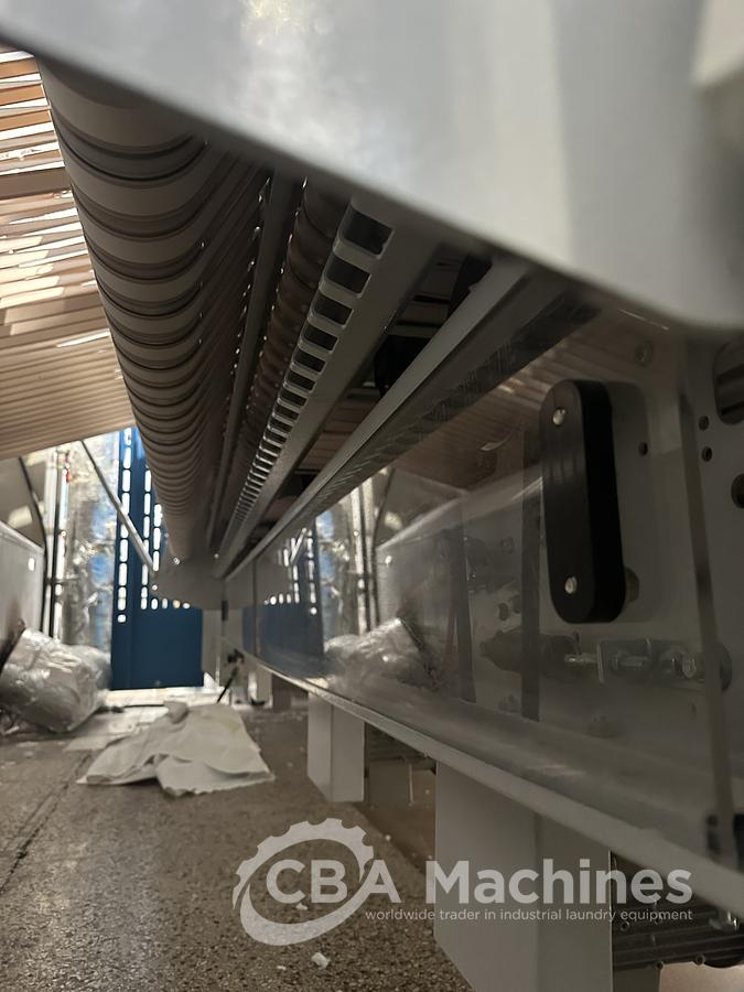 Used 2010 Jensen Ironing Line Logic Plus - Jenroll EXPG 2x1200x3500mm GAS - Classic Folder