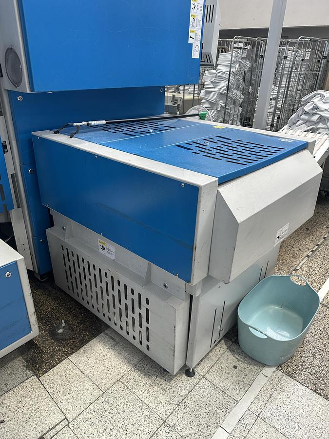 Used 2010 Jensen Ironing Line Logic Plus - Jenroll EXPG 2x1200x3500mm GAS - Classic Folder