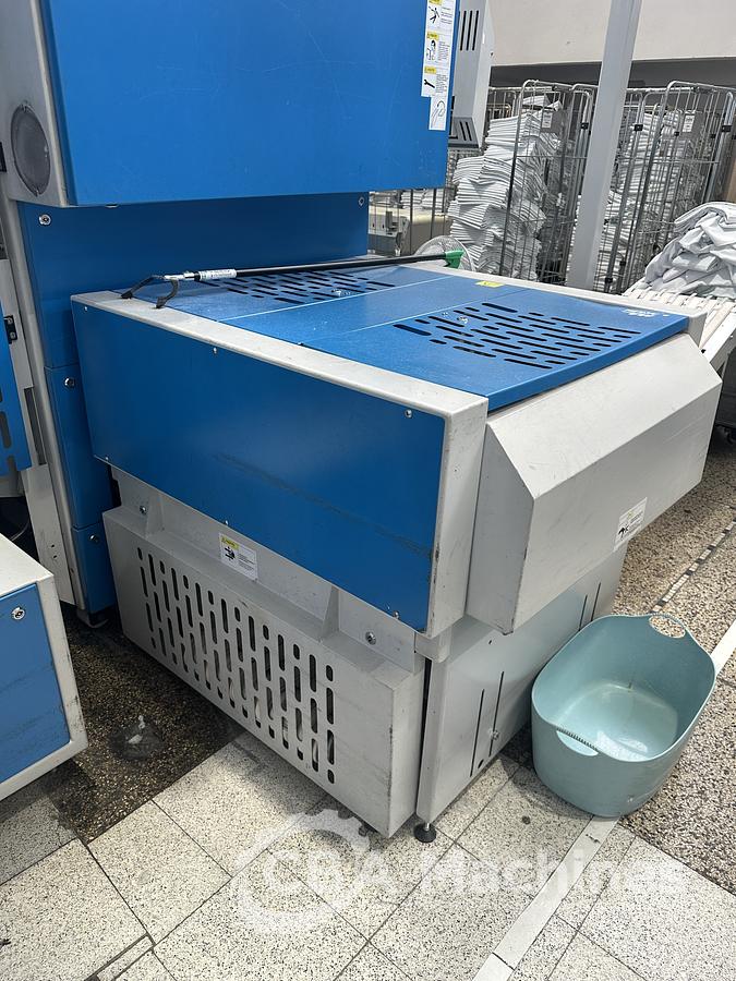 Used 2010 Jensen Ironing Line Logic Plus - Jenroll EXPG 2x1200x3500mm GAS - Classic Folder