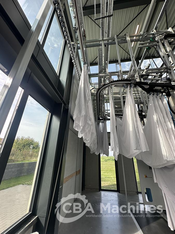 Used 2025 Kannegiesser Ironing Line Steam GZ-A 01+2 + EMA Pro 35-01+2-1/4-1/2 + HPM.II 2 roll x 1200mm x 3500mm + SFM-E 35(35)-1/2-3-KR3-R-ISP4 (1057-1058-1059-1060)