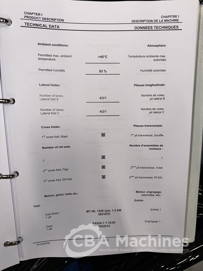 Used 2009 Folder Jensen Classic S3 3300mm (906)