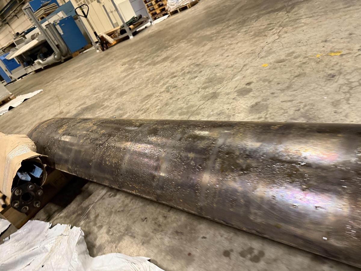 Used 1993 Ironer Lapauw DUO 2x1200x3300 Steam (914)