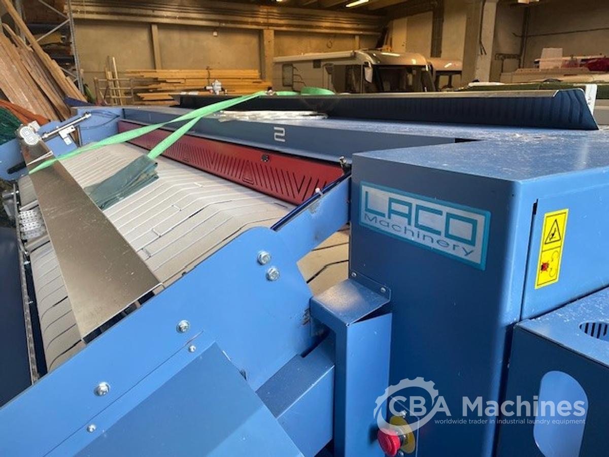 Used 2013 Laco Comfort GAS Ironer 500x3300mm with built-in folder