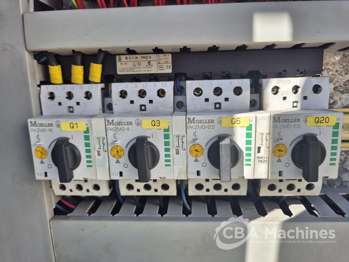 Used 1999 Dryer Lavatec TT733 D Steam 50kg with legs 175cm (853)