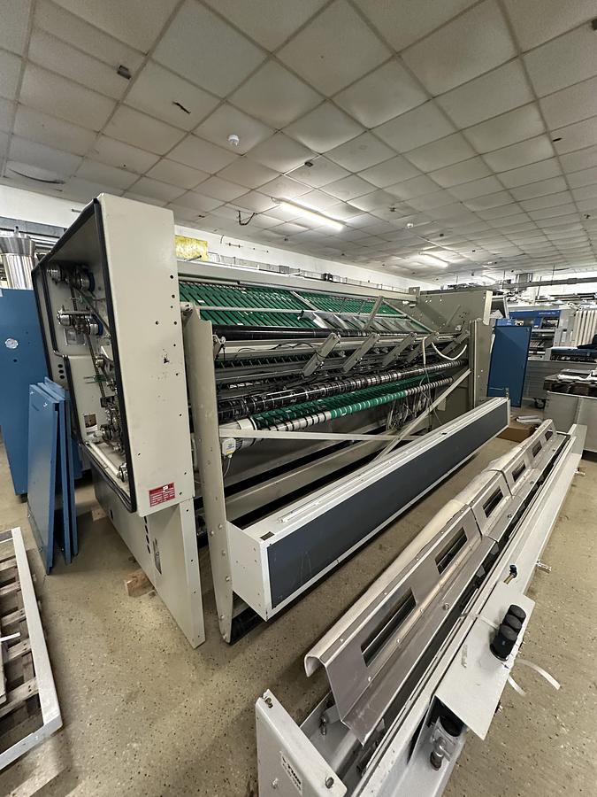 Used 2011 / 2005 Kannegiesser Ironing Line GAS 1x2000x3500mm: EMD - HPMG- RFM