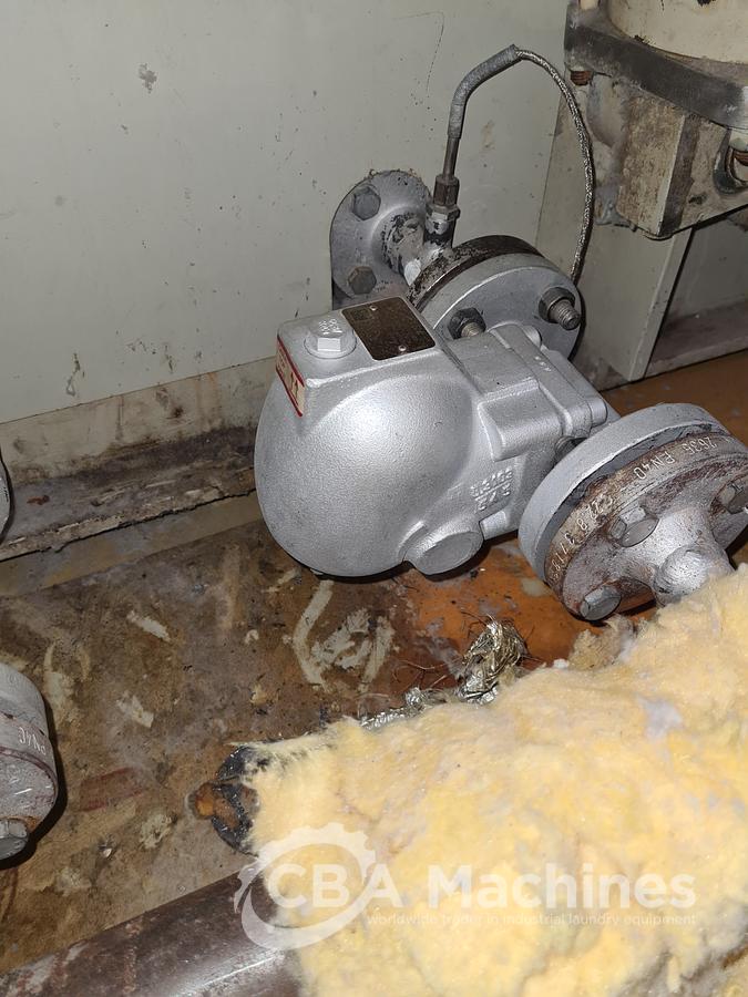 Used Ironing line Kannegiesser 2 roll 1200 x 3000mm steam year 2005/1997