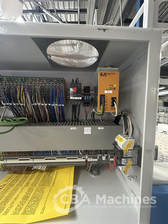 Used 2022 Ironing line Jensen Basic Plus (1029) + EXP 2000 (1030) + Magic (1031) + Napkin Bottom Up (1032)