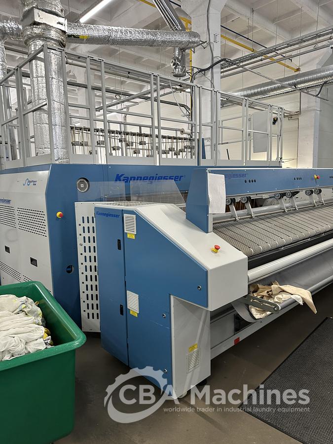 Used 2020 Ironing Line Kannegiesser EMV - HPM.II GAS 1 roll 1200x3500mm - CFL 1-2-4 lanes