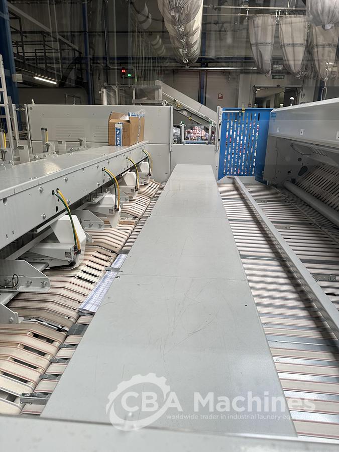 Used 2022 Ironing line Jensen Basic Plus (1029) + EXP 2000 (1030) + Magic (1031) + Napkin Bottom Up (1032)